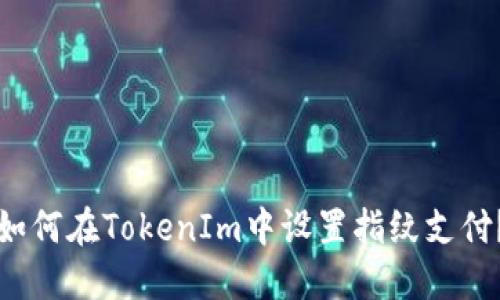 如何在TokenIm中设置指纹支付？